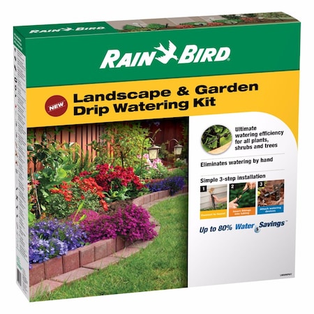 RAIN BIRD Drip Watering Kit 108Pc LNDDRIPKIT